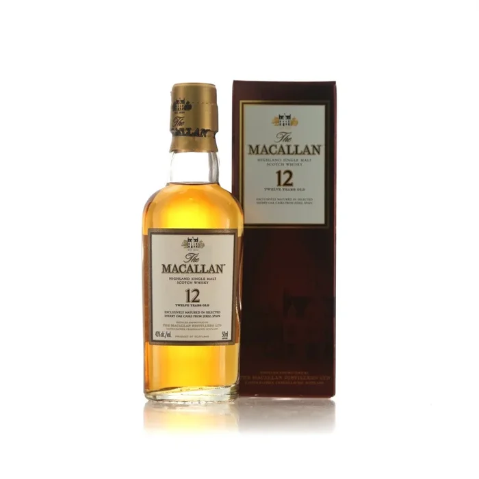Macallan 12 Year Old pre-2018 Miniature 50ml