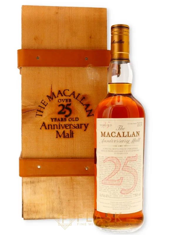 Macallan 25 Year Old Anniversary Malt Premiere Wine Merchants 1980s