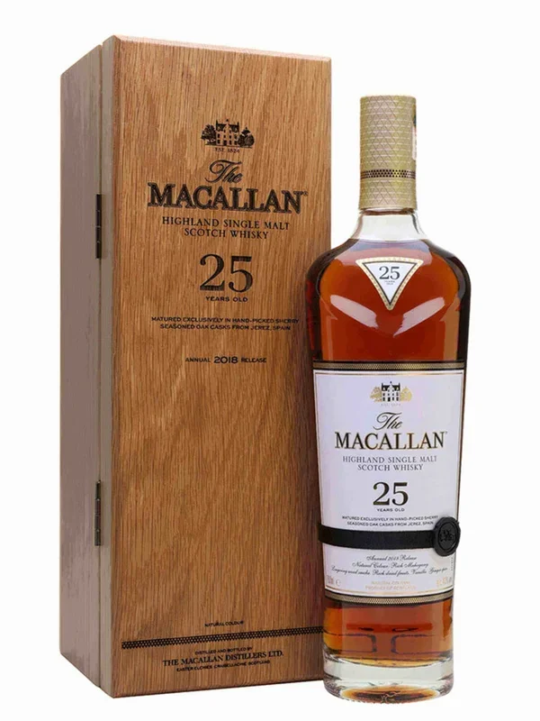 Macallan 25 Year Old Sherry Oak 2018 Release