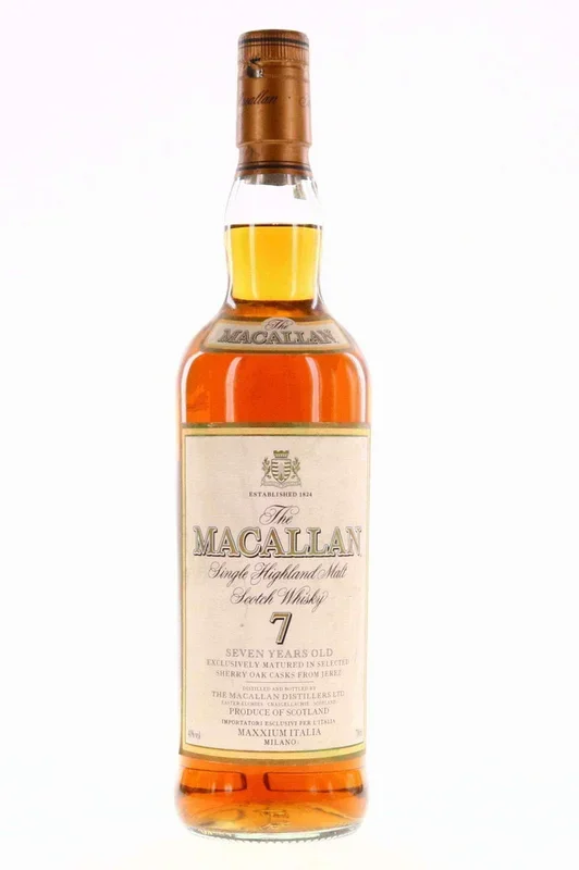 Macallan 7 Year Old Maxxium Italia