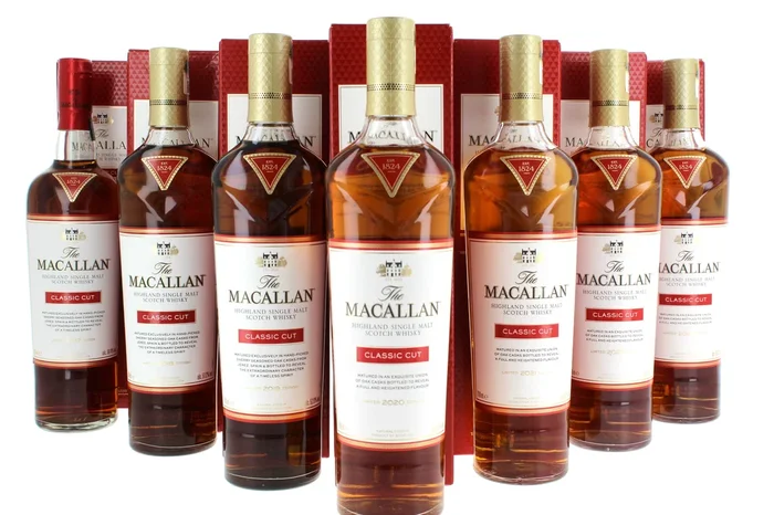 Macallan – Classic Cut (2017, 2018, 2019, 2020, 2021, 2022 & 2023) 7 x 70cl