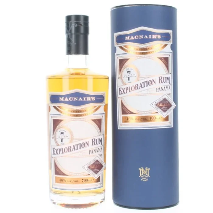 MacNairs Exploration Rum – Panama 7 Year Old Peated – 70cl 46%