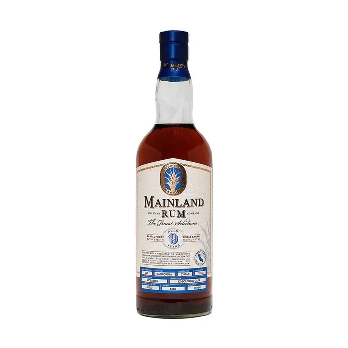 Mainland American Rum Co. California 9 Year Old Rum