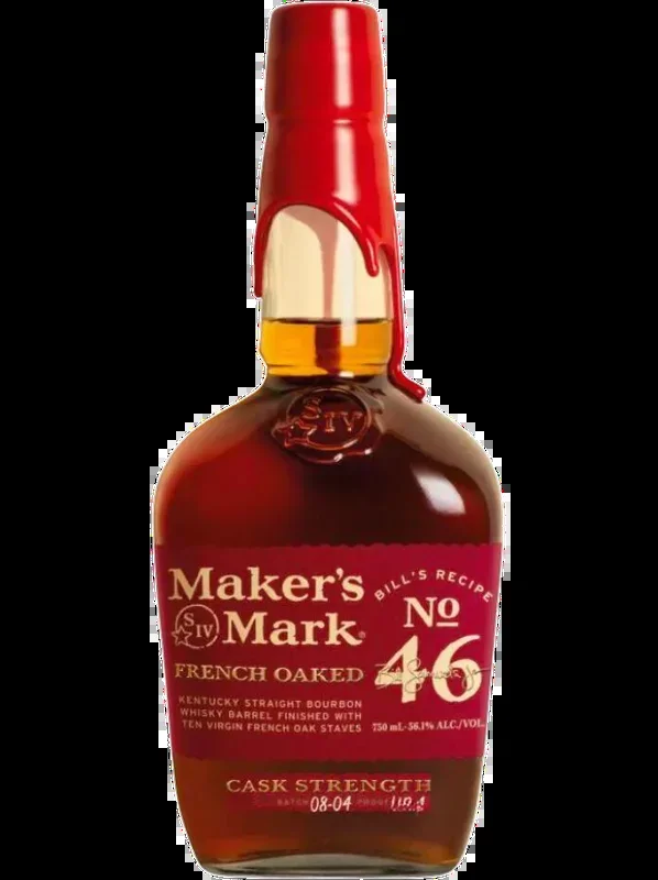 MAKERS MARK 46 BOURBON CASK STRENGTH FRENCH OAKED KENTUCKY 750ML