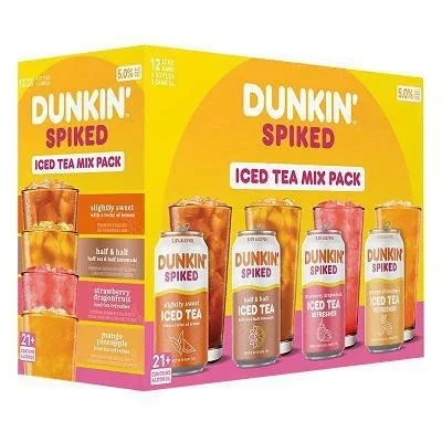 Malt Dunkin’ Spiked 12pk slightly sweet Iced Tea