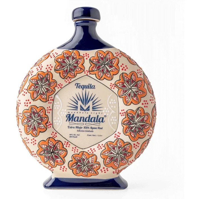 Mandala Extra Anejo Tequila Ceramic 1L