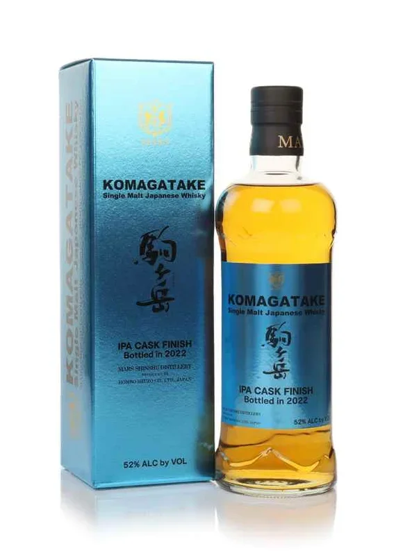 MARS KOMAGATAKE SINGLE MALT WHISKY IPA CASK FINISH 2022 104PF 700ML