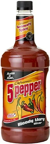 Master Of Mixes 5 Pepper Bloody Mary Mix 1.75L