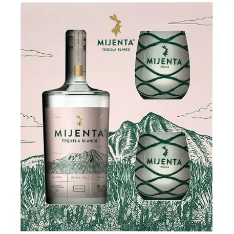 Mijenta Tequila Blanco Gift Set 750ml