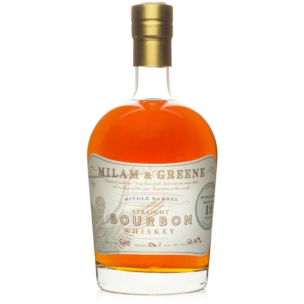 MILAM & GREENE BOURBON STRAIGHT SINGLE BARREL TENNESSEE 750ML
