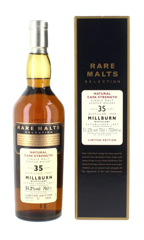 Millburn 35 Year Old 1969 Rare Malts – 70cl 51.2%