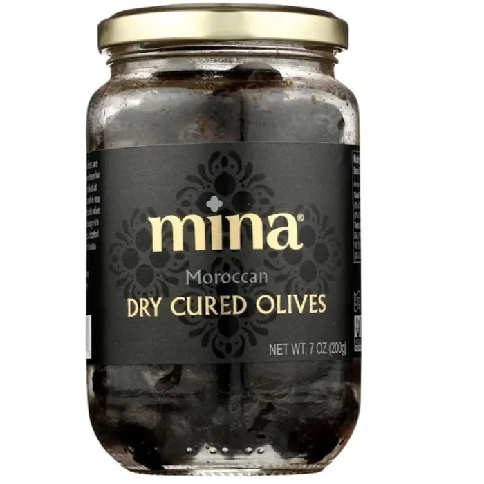 Mina Dry Cured Black Olives