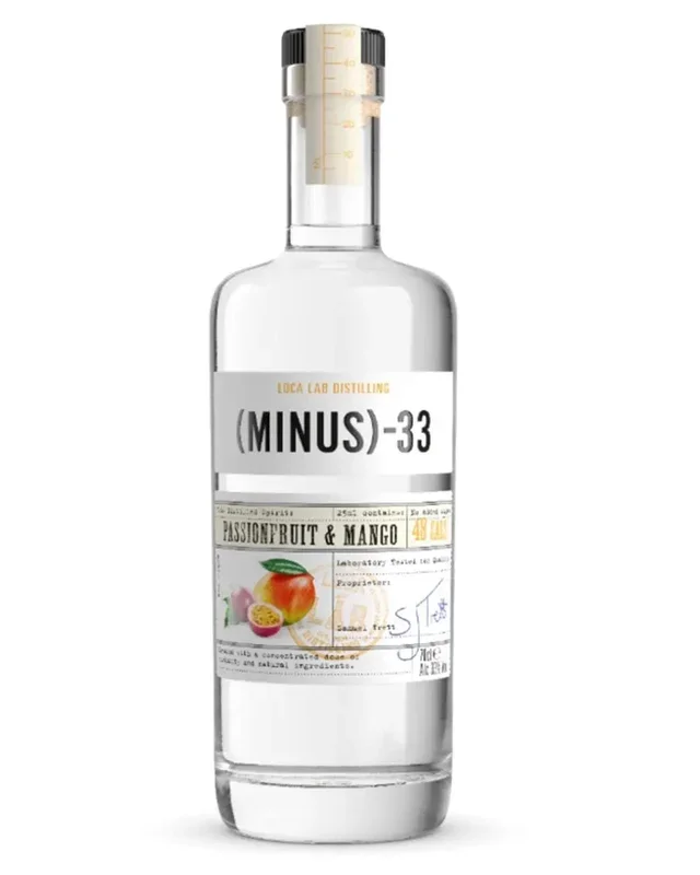 Minus 33 Low Cal Passionfruit & Mango Spirit, 70 cl
