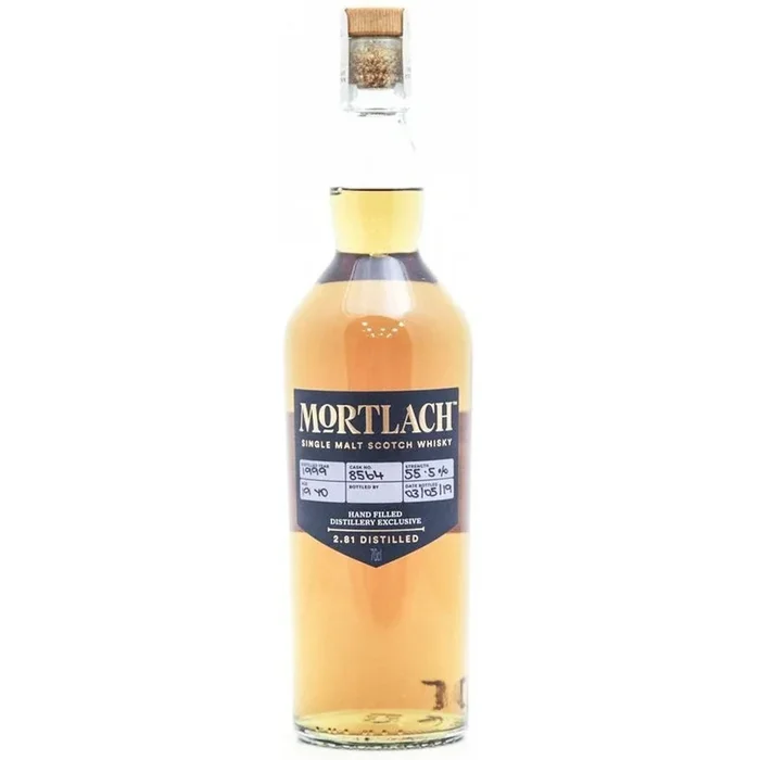 Mortlach 19 Year Old – 1999 Hand filled distillery exclusive single malt – 70cl 55.5%