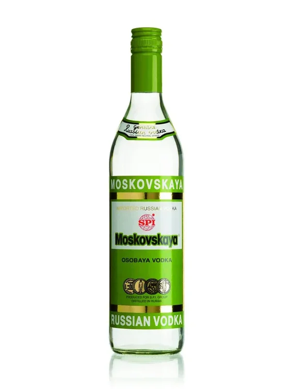 MOSKOVSKAYA VODKA RUSSIAN 750ML