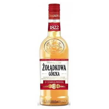 Nalewka Zoladkowa Gorzka z Czarna Wisnia (Proof 68) Liqueur | 500ML