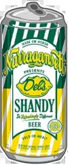 Narragansett Del’s Lemon Shandy (12oz Can 12Pk)