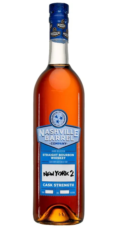 NASHVILLE BARREL COMPANY BOURBON CASK STRENGTH NEW YORK BATCH TENNESSEE 750ML