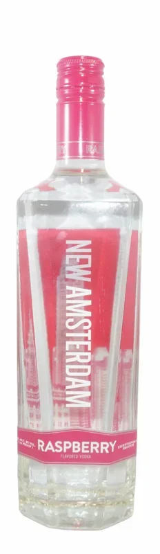 NEW AMSTERDAM VODKA RASBERRY FLAVORED 750ML