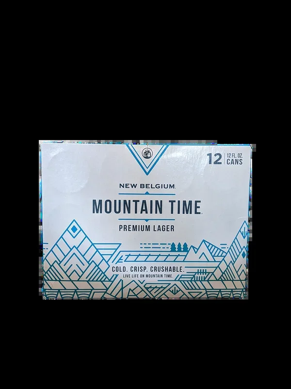 New Belgium Mountain Time Lager 12 Pack Cans