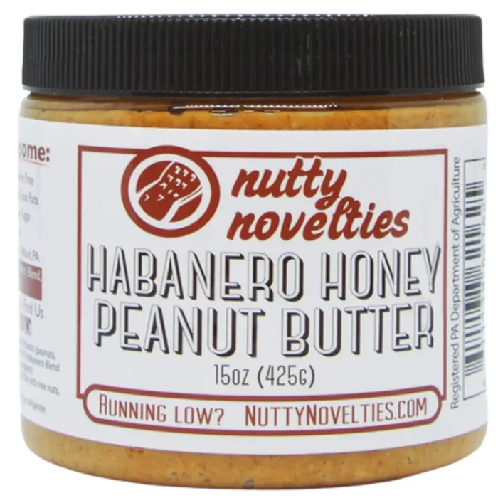 Nutty Novelties Habanero Honey Peanut Butter 15oz