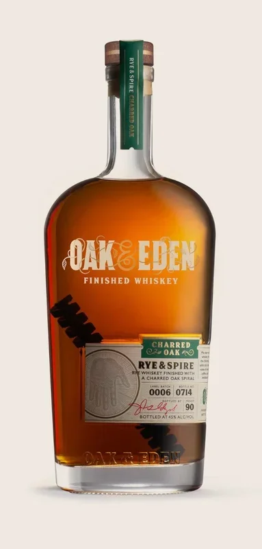OAK & EDEN WHISKEY RYE & SPIRE CHARRED OAK TEXAS 750ML