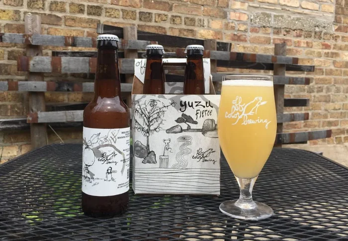 Off Color Yuzu Fierce Berliner Weisse Single 12oz bottle