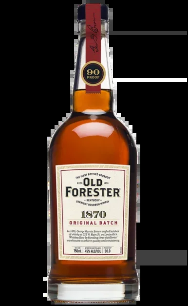 OLD FORESTER BOURBON 1870 ORIGINAL BATCH KENTUCKY 90PF 750ML