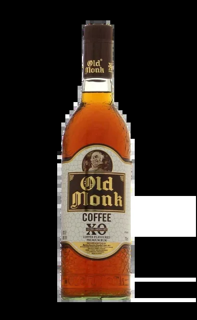OLD MONK EXTRA ORDINARY RUM COFFEE INDIA 750ML