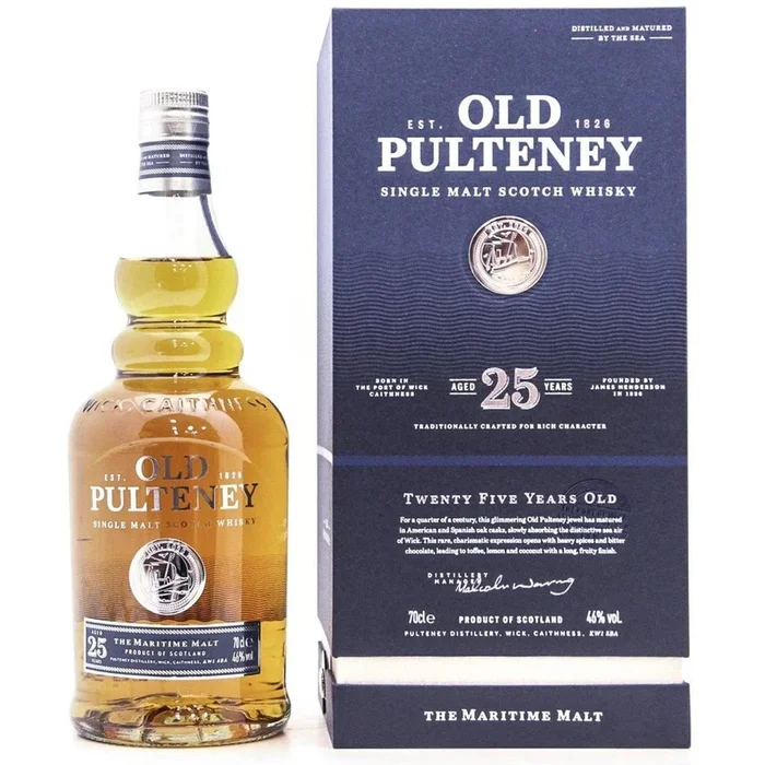 Old Pulteney 25 Year Old – 70cl 46%