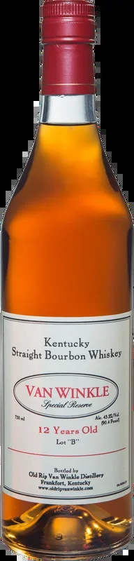 OLD RIP PAPPY VAN WINKLE SPECIAL RESERVE BOURBON KENTUCKY 12YR 750ML