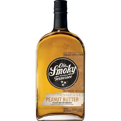 Ole Smoky Peanut Butter Flavored Whiskey Mountain Made 60 750ML