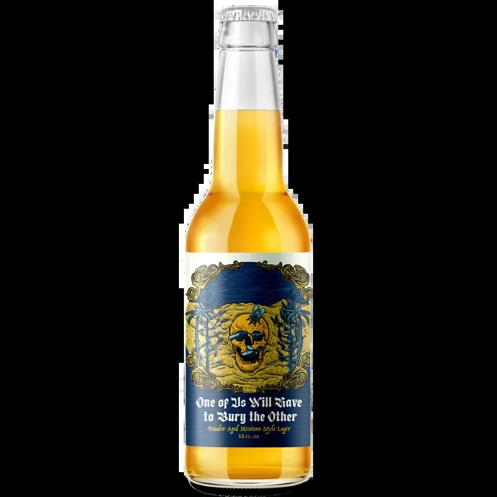 One Of Us Will Have To Bury The Other Foudre Aged Mexican-Style Lager (Collaboration with Other Half Brewing)