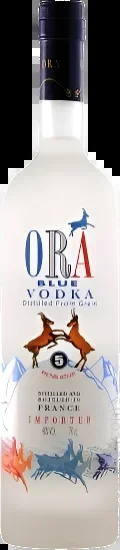 ORA BLUE VODKA FRANCE 750ML