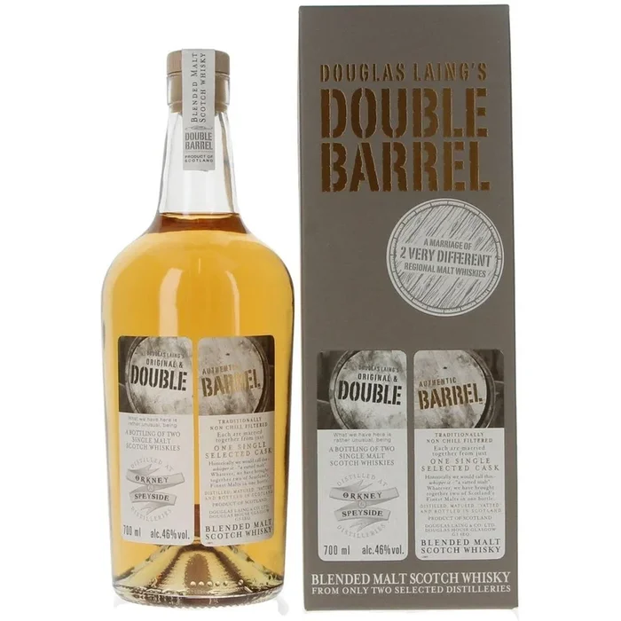 Orkney & Speyside Double Barrel (Douglas Laing) Blended Malt Whisky – 70cl 46%