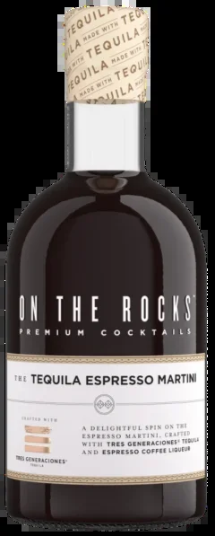 OTR ON THE ROCKS COCKTAIL ESPRESSO MARTINI WITH TRES GENERACIONES TEQUILA 375ML