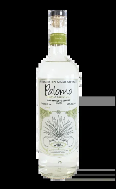 PALOMO ARTESANAL MEZCAL JOVEN ESPADIN OAXACA 1LI