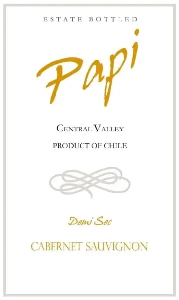 Papi Demi Sec Cabernet Sauvignon 2019
