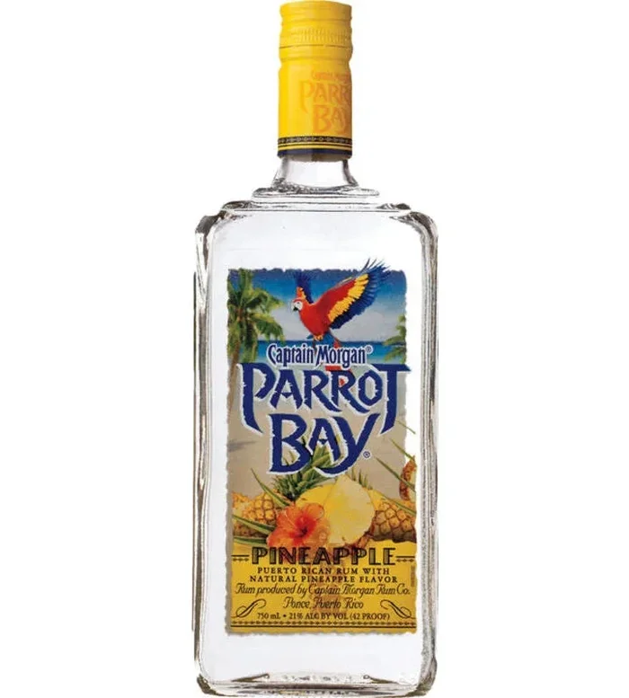 PARROT BAY RUM PINEAPPLE 750ML