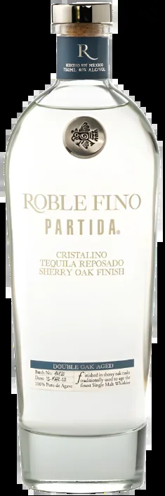 PARTIDA ROBLE FINO TEQUILA REPOSADO CRISTALINO SHERRY OAK FINISH 750ML