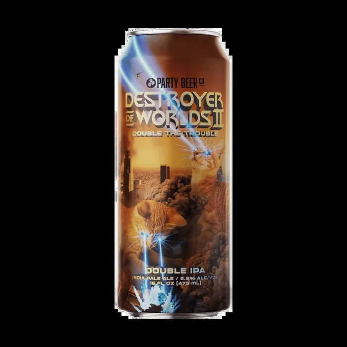Party Beer Co. Destroyer of Worlds II Double the Trouble