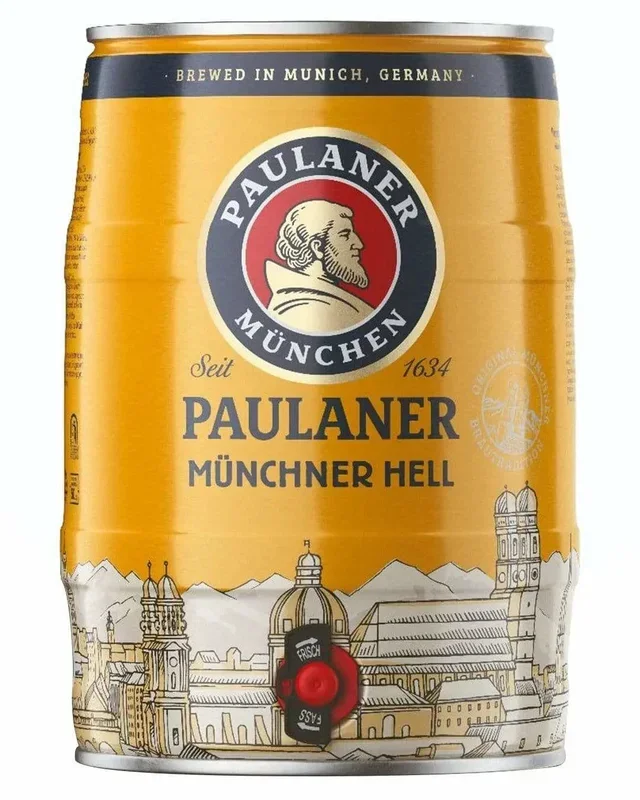 Paulaner Munich Lager Mini Keg, 5 L