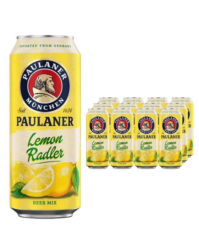 Paulaner Natur Radler Can Multipack, 12 x 500 ml