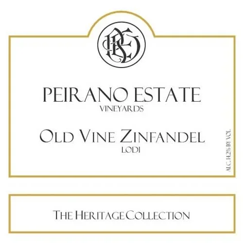 Peirano Estate Old Vine Zinfandel Lodi Heritage Collection