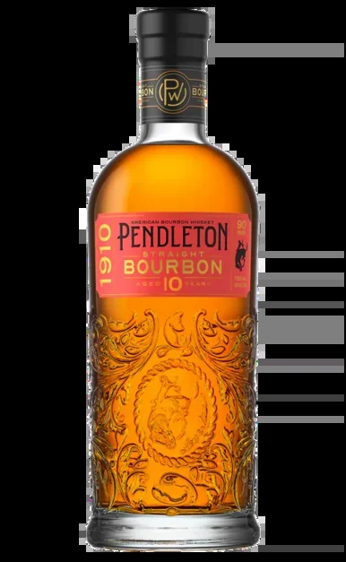 PENDLETON 1910 BOURBON WHISKEY STRAIGHT 10YR 90PF 750ML