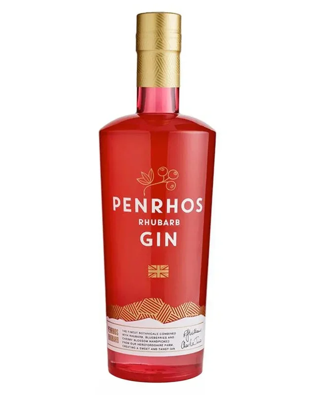 Penrhos Rhubarb Gin, 70 cl