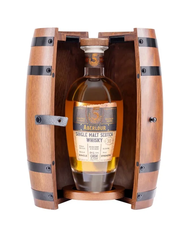 PERFECT FIFTH ABERLOUR SCOTCH SINGLE CASK 30YR 750ML