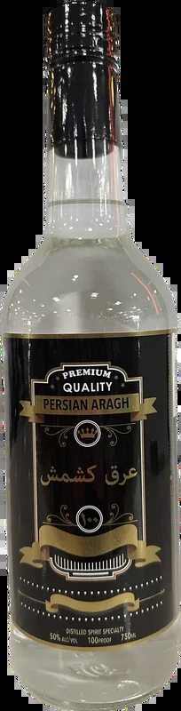 PERSIAN ARAGH RAISEN VODKA CALIFORNIA 100PF 750ML