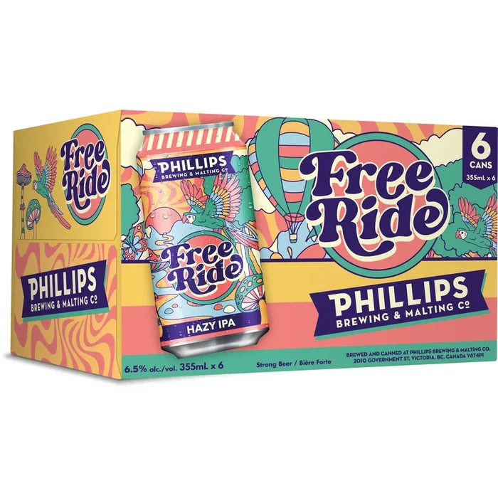 Phillips Free Ride Hazy Ipa 6 Cans