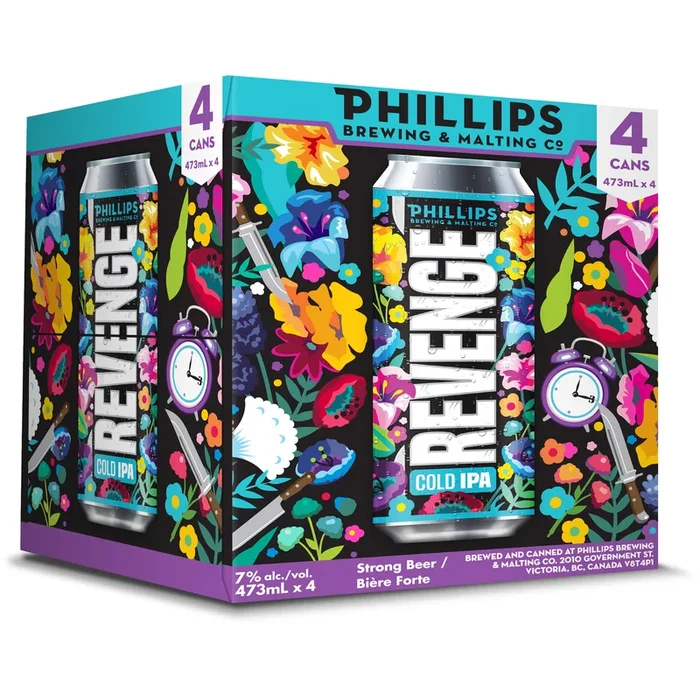 Phillips Revenge Cold Ipa 4 Tall Cans